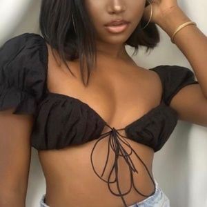WhiteFox Boutique Easy Days Crop Top